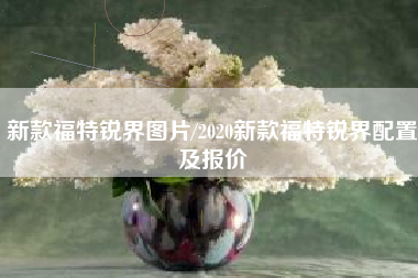 新款福特锐界图片/2020新款福特锐界配置及报价 新款福特锐界图片/2020新款福特锐界配置及报价