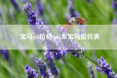 宝马gt5价格/gt5系宝马报价表
