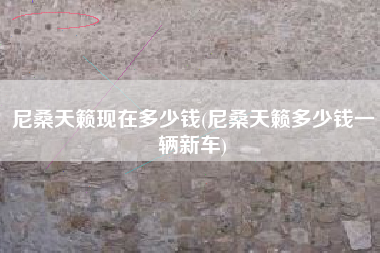 尼桑天籁现在多少钱(尼桑天籁多少钱一辆新车)