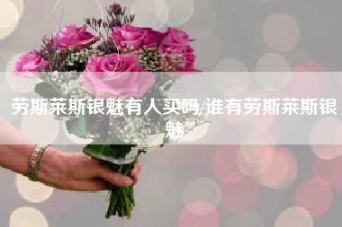 劳斯莱斯银魅有人买吗/谁有劳斯莱斯银魅