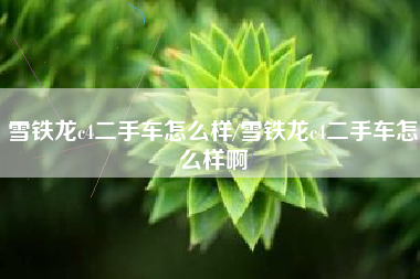雪铁龙c4二手车怎么样/雪铁龙c4二手车怎么样啊