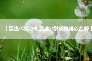 【景逸x5发动机,景逸X5发动机排放故障】 【景逸x5发动机,景逸X5发动机排放故障】