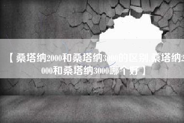 【桑塔纳2000和桑塔纳3000的区别,桑塔纳2000和桑塔纳3000哪个好】